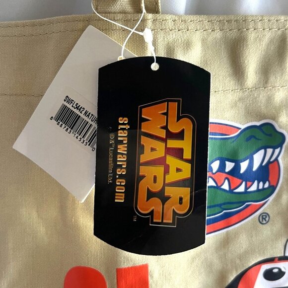 Star Wars R2D2 Reusable bag University of Florida Gators Printed Canvas Bag - Picture 5 of 9